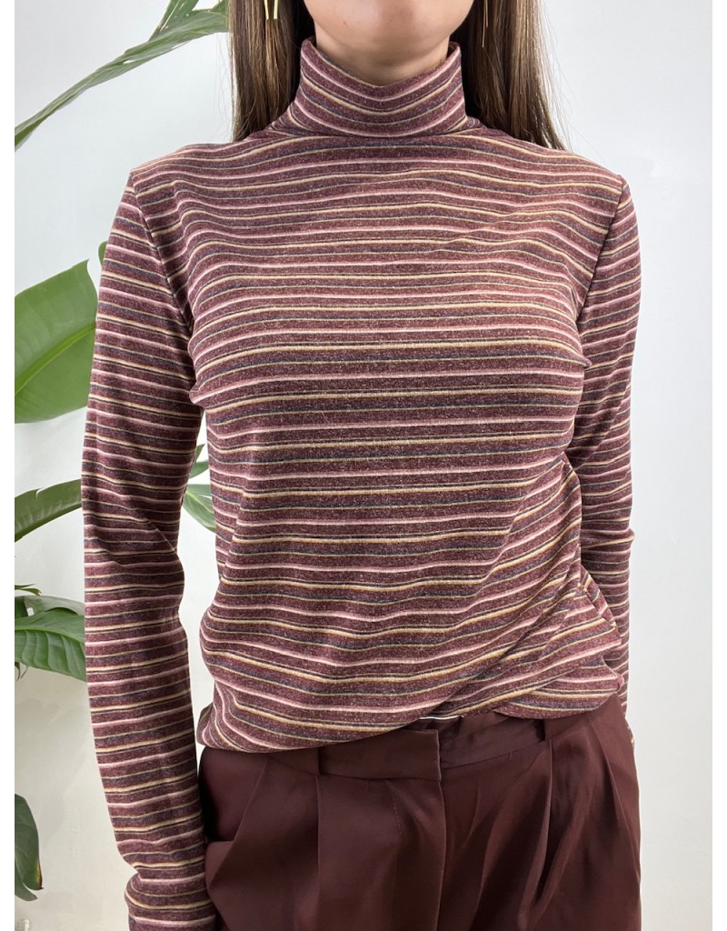 MAGLIA DOLCEVITA ALUS BORDEAUX