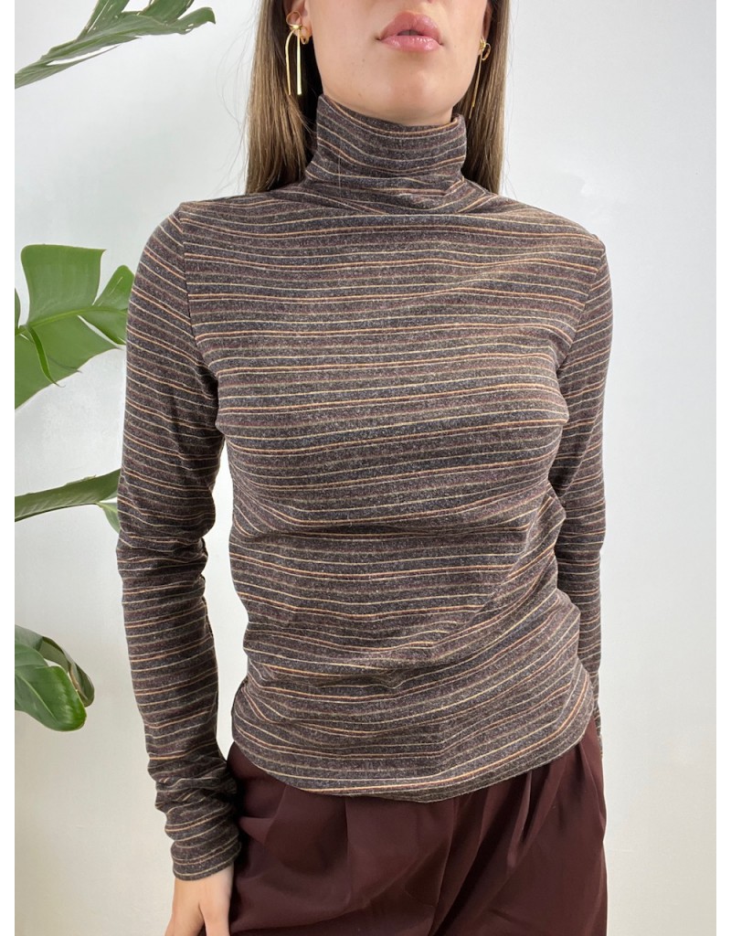 MAGLIA DOLCEVITA ALUS MARRONE