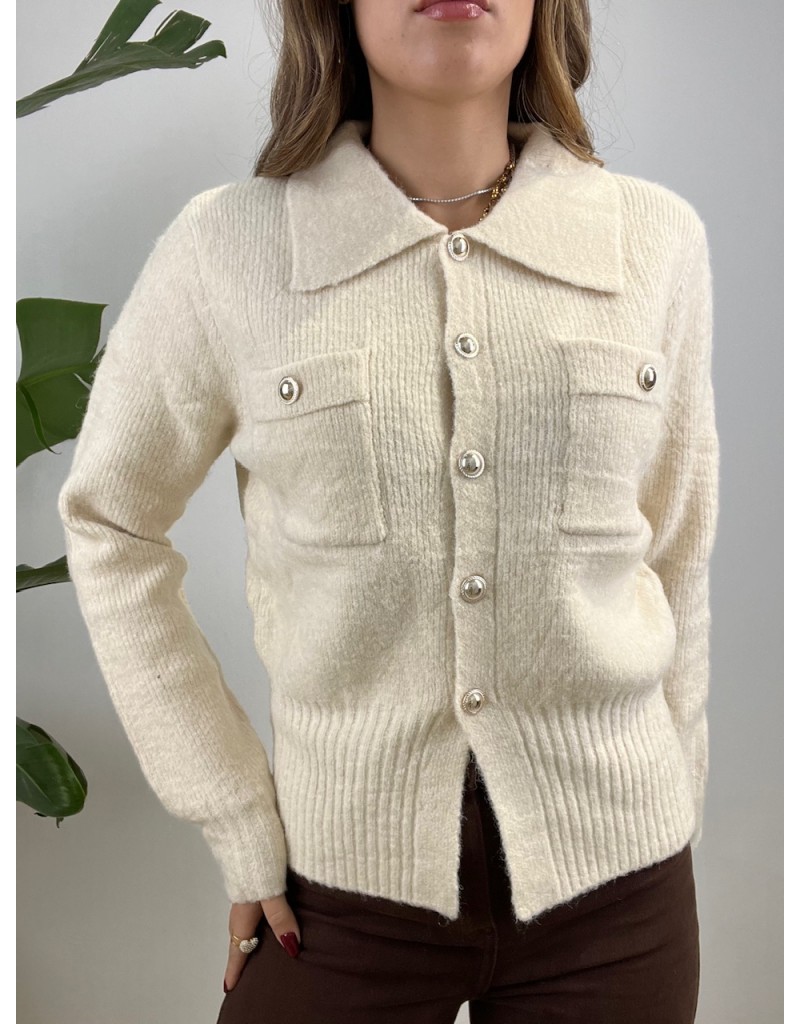 PULLOVER MORENA BEIGE