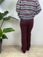 JEANS KATIA BORDEAUX