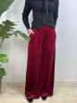 PANTALONE GLORIA BORDEAUX