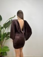 DRESS MIRIANA MARRONE