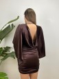 DRESS MIRIANA MARRONE