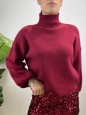 PULLOVER SOLAN BORDEAUX