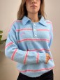 PULLOVER POLO CARMELA AZZURRA