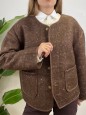 BLAZER CAPPOTTO GIORGIA MARRONE