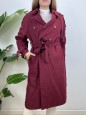 CAPPOTTO TRENCH LUIS BORDEAUX