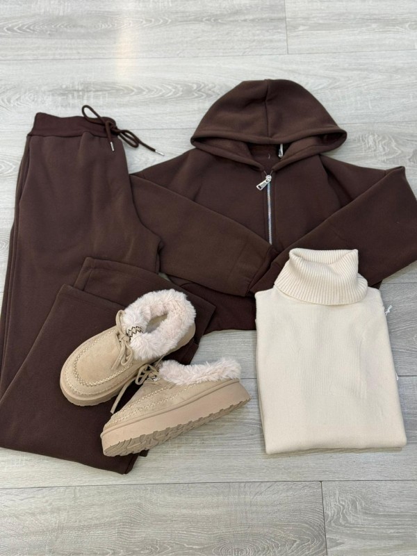 COMPLETO TUTA ISABEL MARRONE