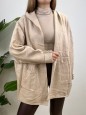 MAXI CARDIGAN FELY BEIGE
