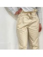 PANTALONE CARAMELLA PANNA