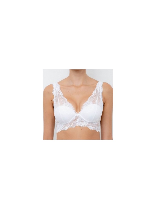 GEM BRALETTE PIZZO BIANCA