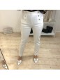 PANTALONE BOTTONI BIANCO