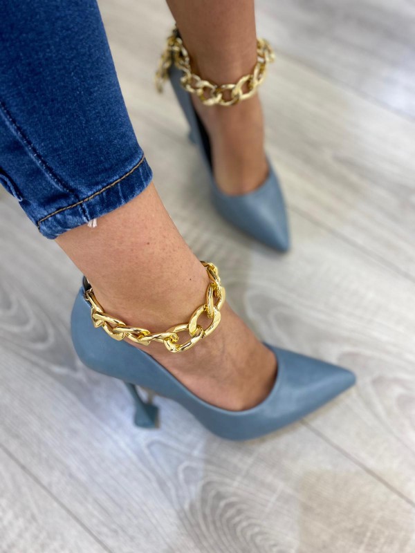 DéCOLLETé CATENA AZZURRO