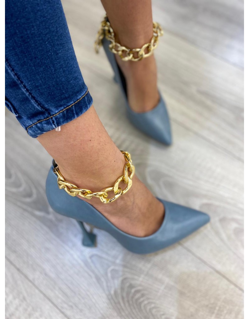 DéCOLLETé CATENA AZZURRO