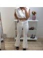 CROP CAMICIA BIANCO