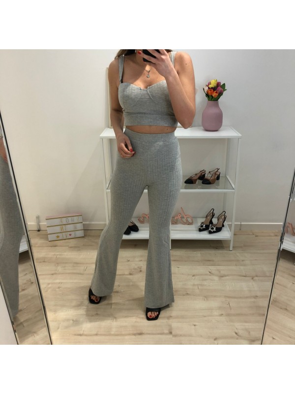 CO ORD SET SUMMER GRIGIO