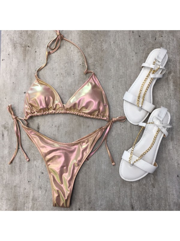 COSTUME METALLIZZATO KAKI