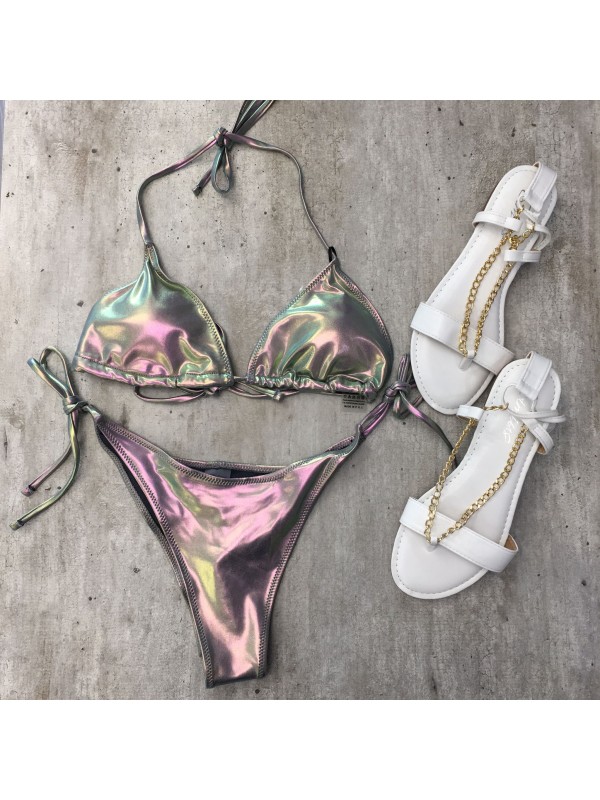 COSTUME METALLIZZATO GRIGIO