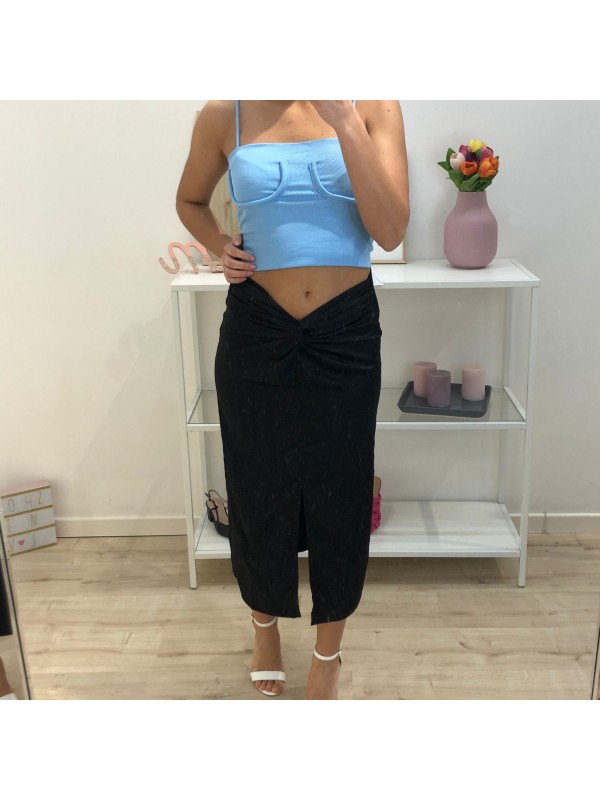 GONNA LONGUETTE NERA