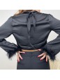 BLUSA PELUCHE NERA