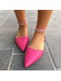 BALLERINA CON CINTURINO FUCSIA