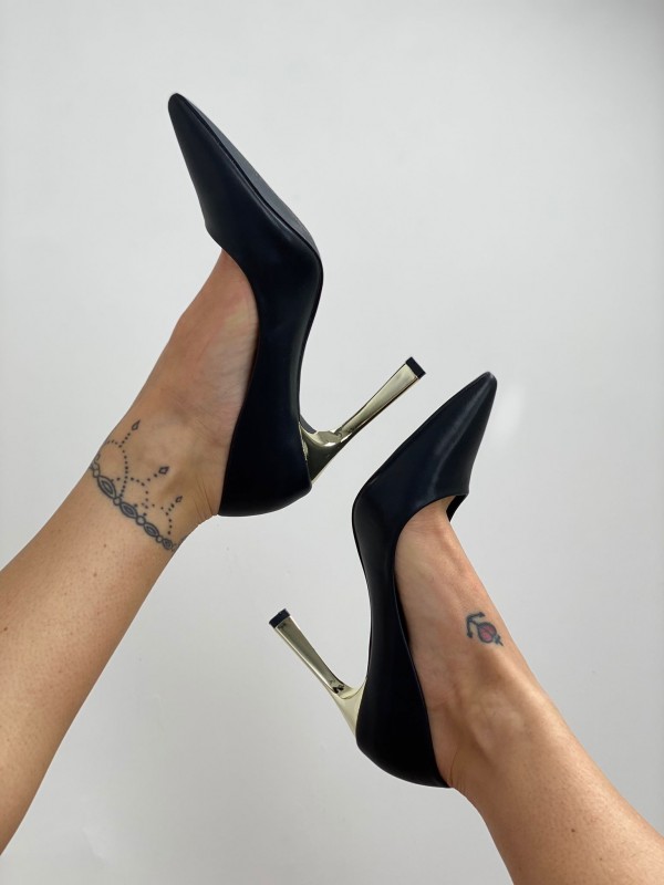 DECOLLETE' CON TACCO GOLD