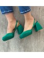 SCARPA CON PLATEAU VERDE