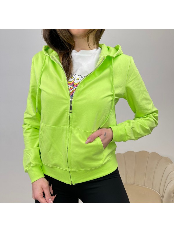 FELPA BASIC VERDE CHIARO