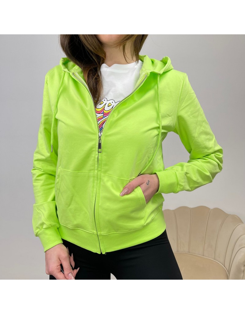 FELPA BASIC VERDE CHIARO