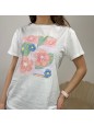 T-SHIRT MARGHERITE BIANCA