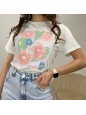 T-SHIRT MARGHERITE BIANCA
