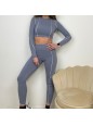 CO ORD SET SPORT TOP QUALITY GRIGIO