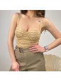 BODY CON COPPE BEIGE