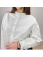 CAMICIA PERLE GRANDI BIANCA