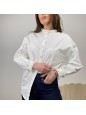 CAMICIA PERLE GRANDI BIANCA