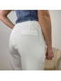 PANTALONE A SIGARETTA LUMINA BIANCO