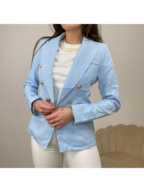 BLAZER TOP QUALITY AZZURRA