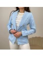 BLAZER TOP QUALITY AZZURRA