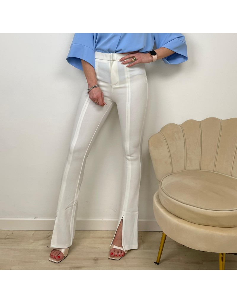 PANTALONE SILHOUETTE BIANCO