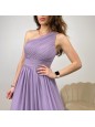 LONG DRESS MONOSPALLA LILLA