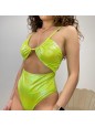 MONOKINI HOLOGRAPHIC EFFECT VERDE
