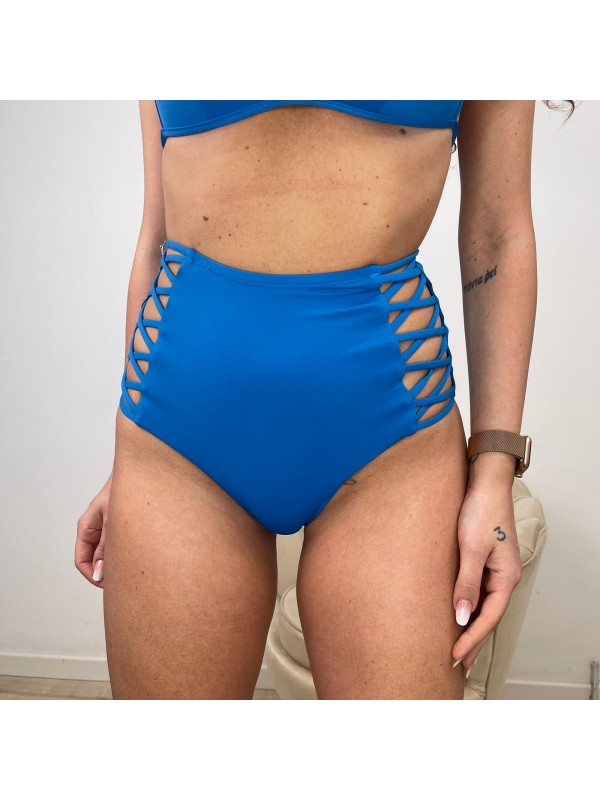 SLIP HIGHWAIST BLU