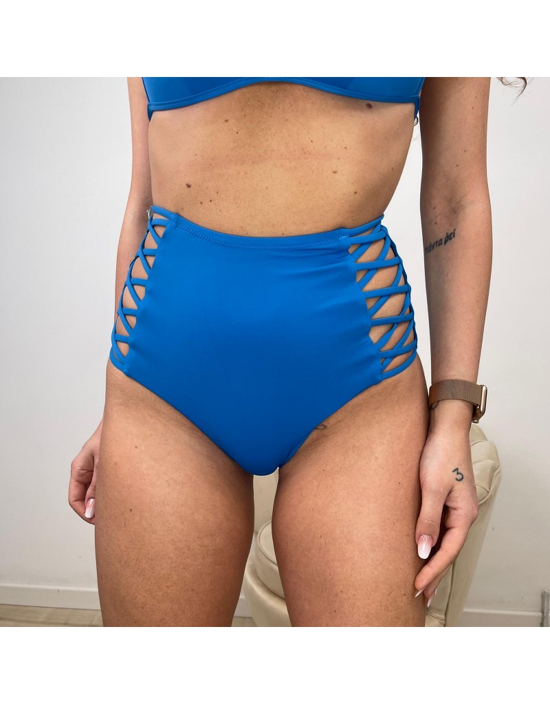 SLIP HIGHWAIST BLU