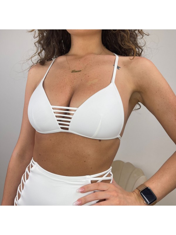 TOP BIKINI BIANCO