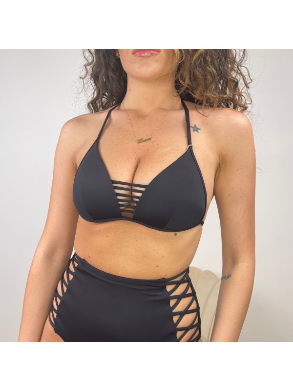 TOP BIKINI NERO