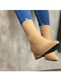 SOCK BOOTS BEIGE