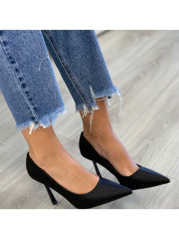 DÉCOLLETÉ METALLIC NERO