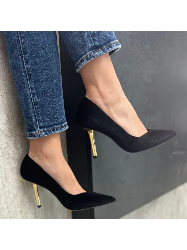 DÉCOLLETÉ IN VELLUTO NERO