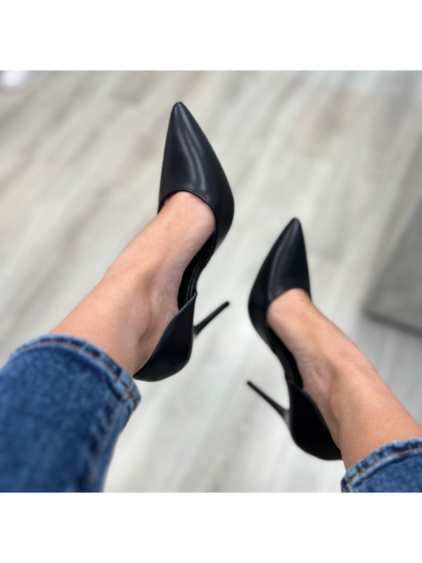 DÉCOLLETÉ ECOPELLE NERO