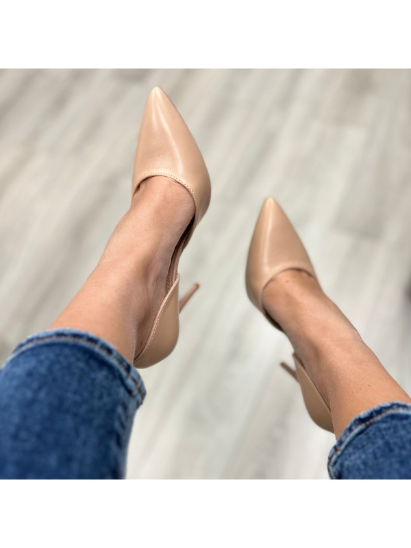 DÉCOLLETÉ ECOPELLE NUDE